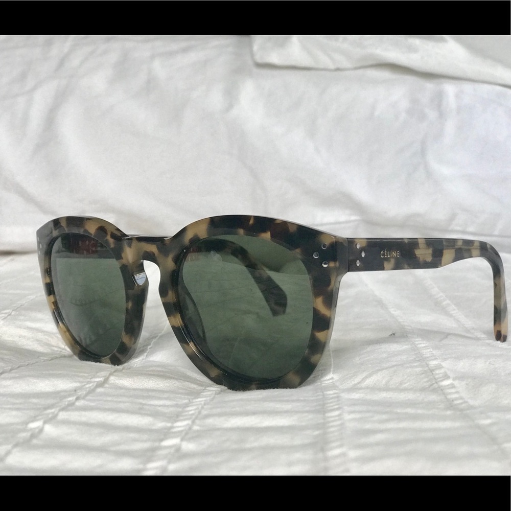 Céline tortoise sunglasses